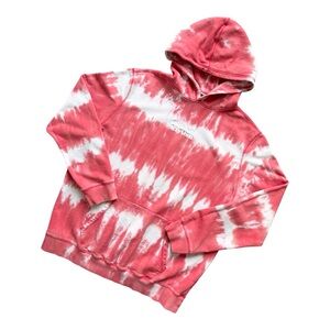 Drake x Octobers Very Own OVO Marble red Tie Dye Hoodie